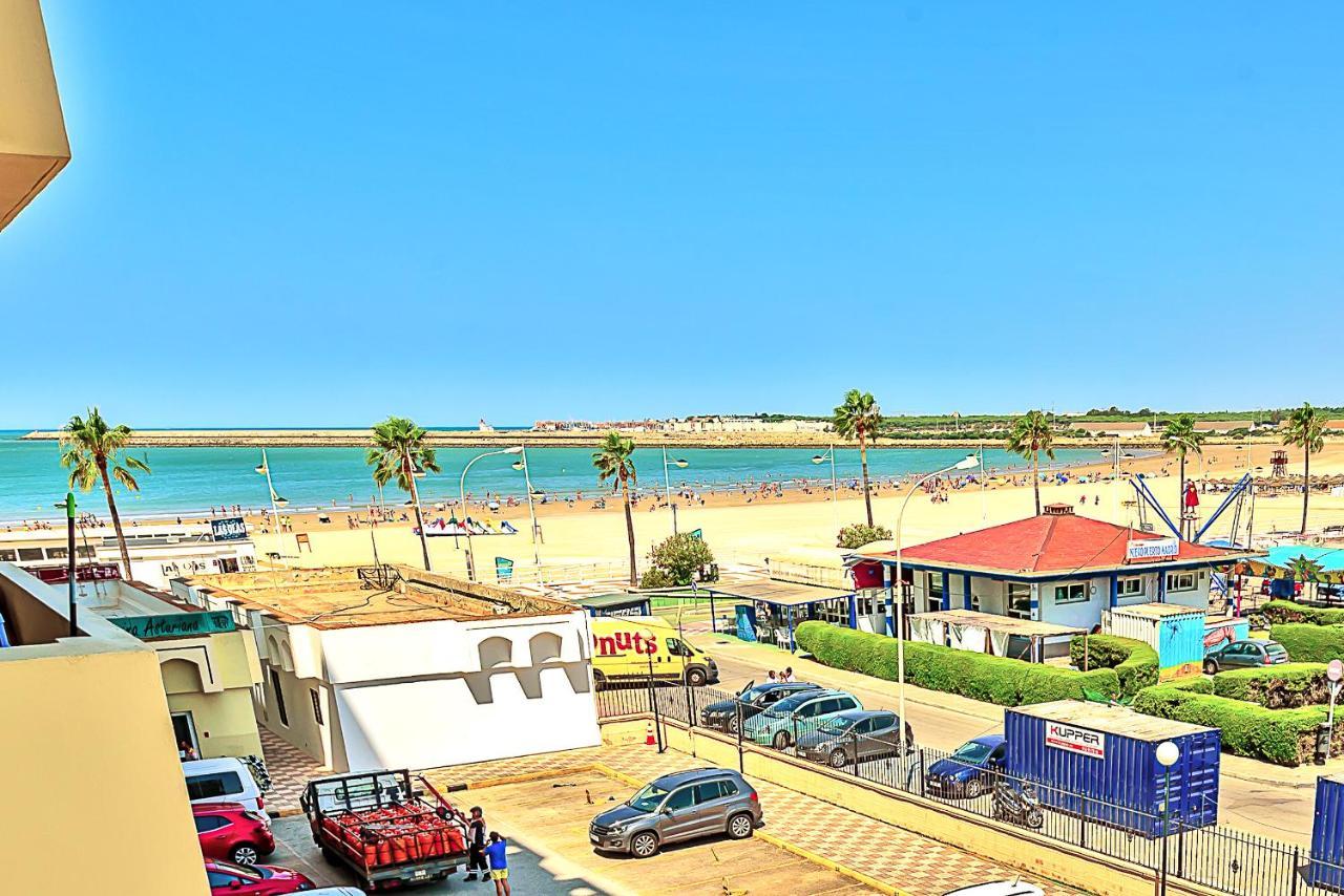 Ocean View Beach Apartment With Pool & Balconies 엘푸에르토데산타마리아 외부 사진