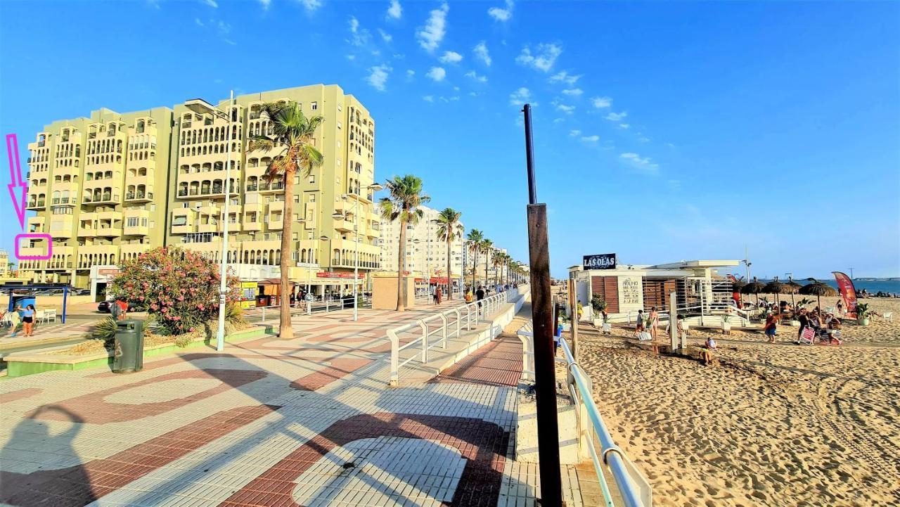 Ocean View Beach Apartment With Pool & Balconies 엘푸에르토데산타마리아 외부 사진